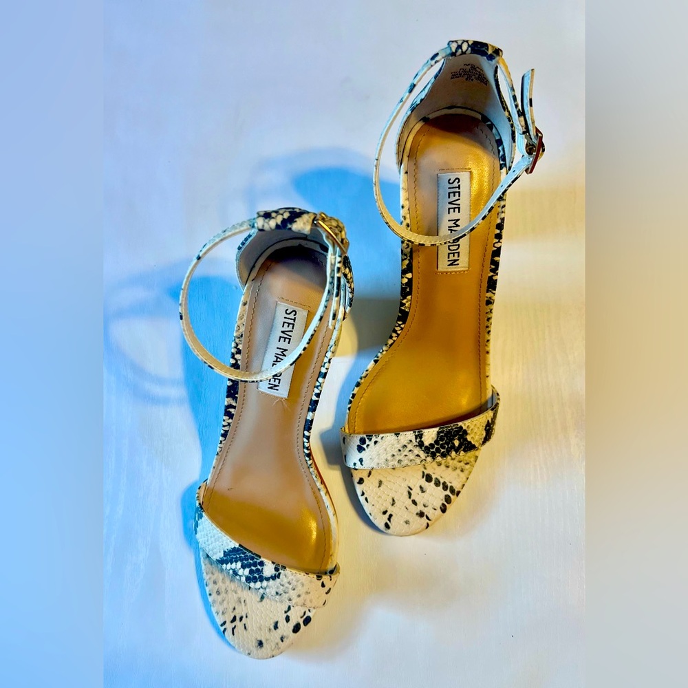 Steve Madden Snakeskin Heels